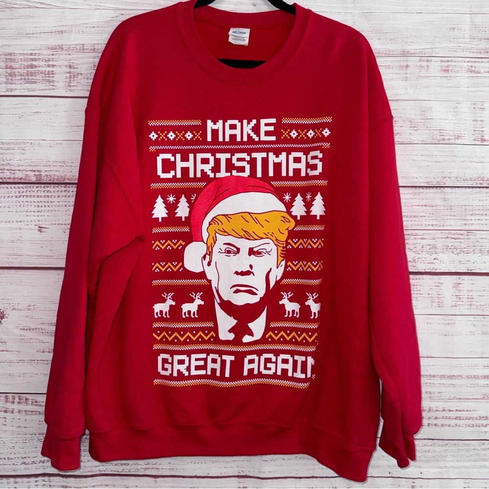 Make Christmas Great Again Sweatshirt.